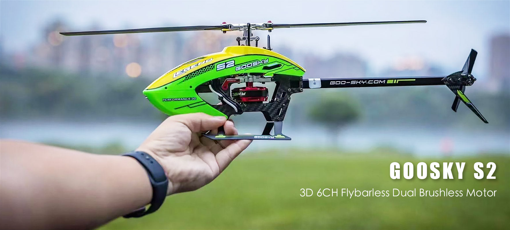 GOOSKY Legend S1 RC Helicopter Dual Brushless Motor Direct-Drive BNF/RTF Helicopter