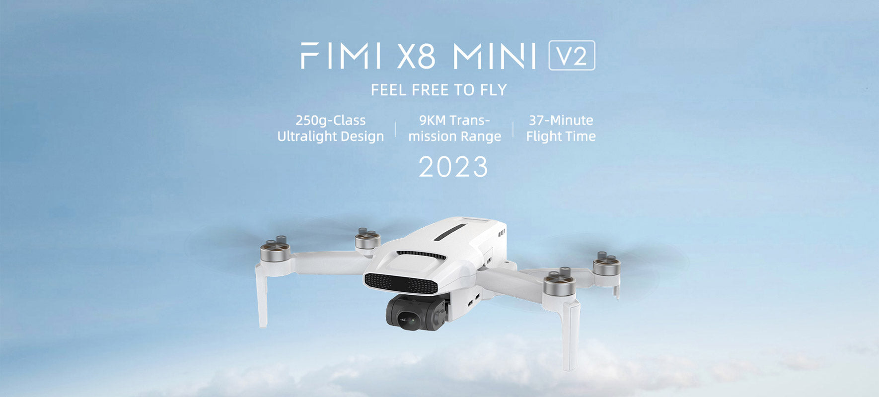 FIMI X8 MINI V2 RC Drone 9KM FPV 4K Camera HDR Video 3-axis Mechanical Gimbal 37mins Flight Time 245g GPS Foldable Quadcopter