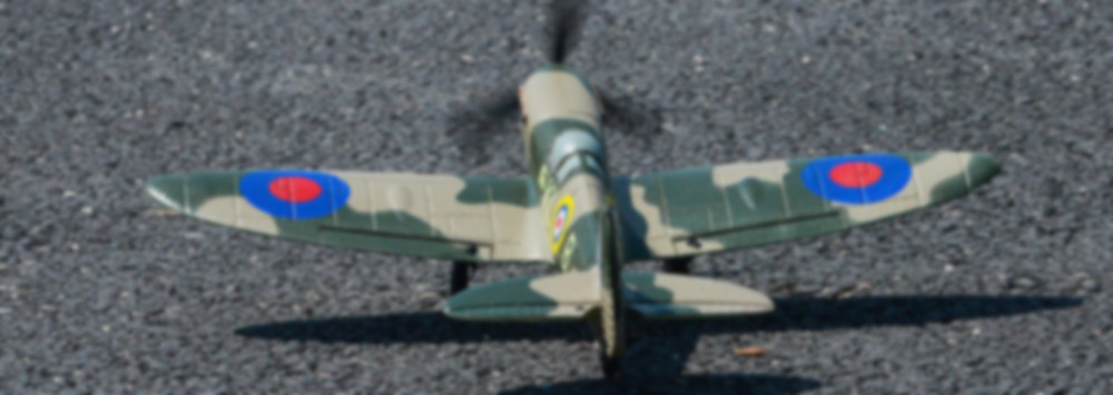Volantex Spitfire WarBird 2.4GHz 4CH RC Airplane – 6-Axis Gyro, EPP Foam, RTF W/ 2 Batteries, 20min Flight