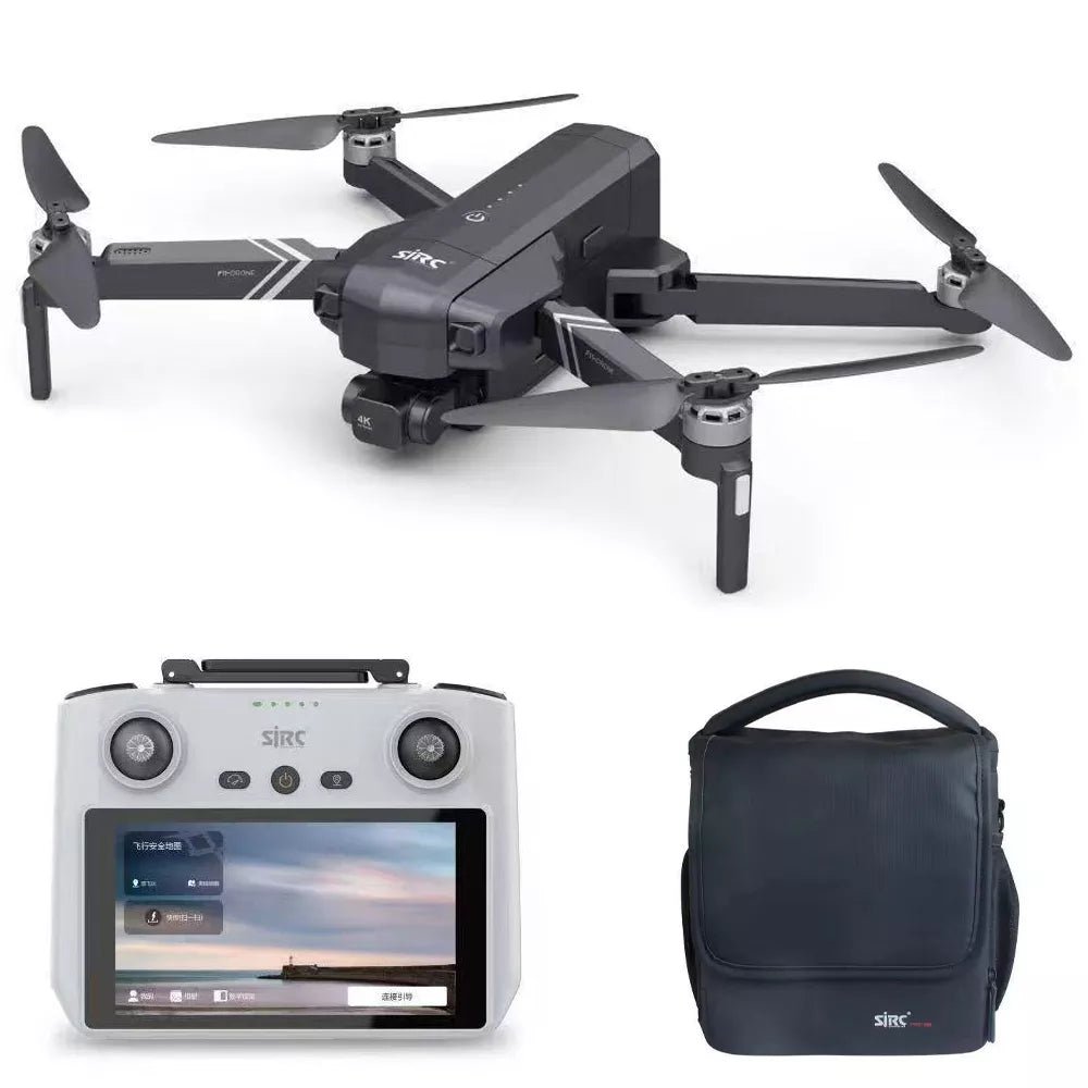 SJRC F11 S3 XR 3-Axis Gimbal 4K Drone EIS HD Camera GPS 5G WiFi Brushless Quadcopter Remote Control With Screen