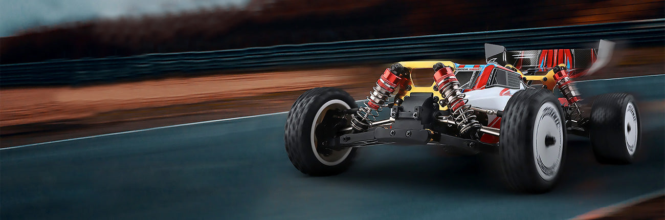 WLtoys RC Car 4WD Off-Road Metal Chassis Alloy RC Car Toys