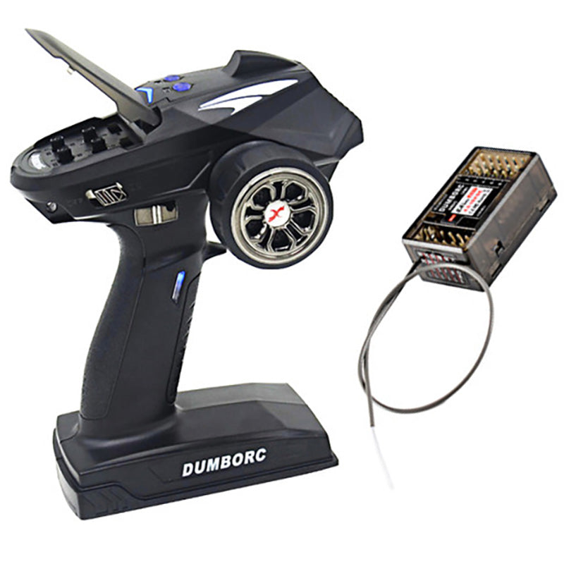 DumboRC X6P 2.4G 6CH Transmitter X6DC Receiver DC LED Light Set For RC Crawler Car Boat Tank Vehicle TRX4 Axial SCX10 D90