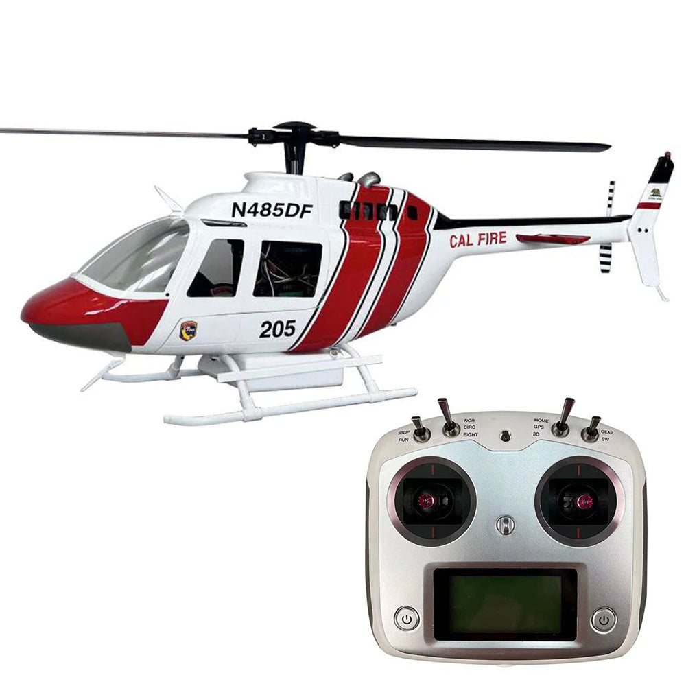 ROBAN 470 Bell-206 RC Helicopter GPS Mode PNP/RTF Version LED Lighting System with Water Tank
