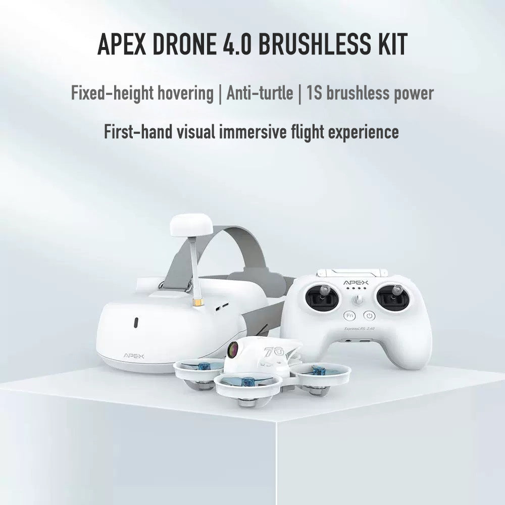 APEX PRO FPV Drone Head Tracking Mode Mini FPV Racing Drone 5.8G Real-Time Image Transmission Super Wide Camera FPV Goggles