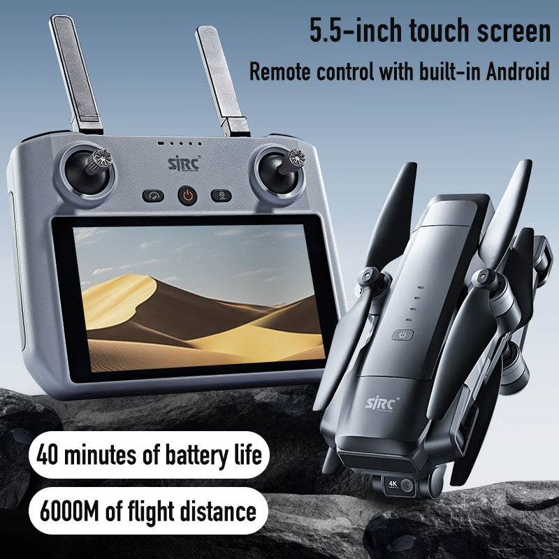SJRC F22 S3 PRO 3-Axis Gimbal 4K Drone 6KM Repeater Digital FPV EIS HD Camera GPS 5G Quadcopter
