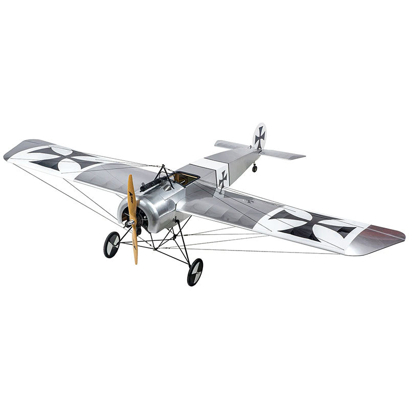 DWHobby Balsa wood Plane SCG24 Fokker E.III Eindecker WW1 Fighter 1600mm Wingspan Gas or Electric balsa Plane kit