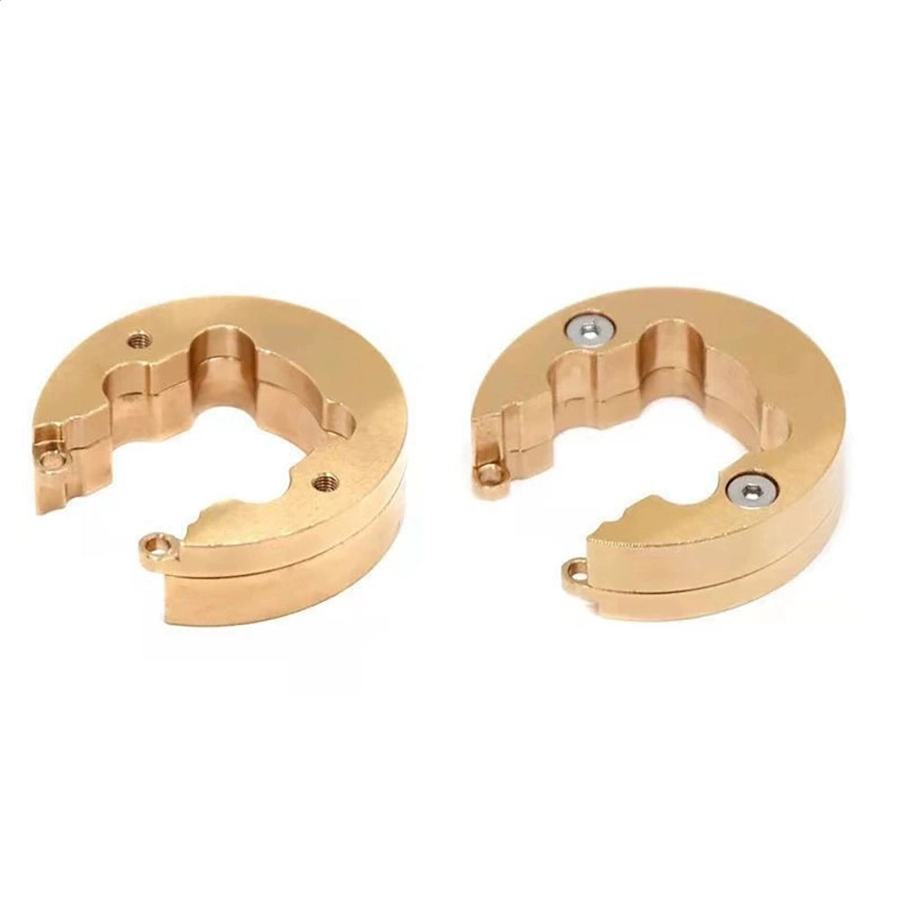 CROSSRC NT6 4x4 RC Truck Portal Axle Brass Wheel Weights