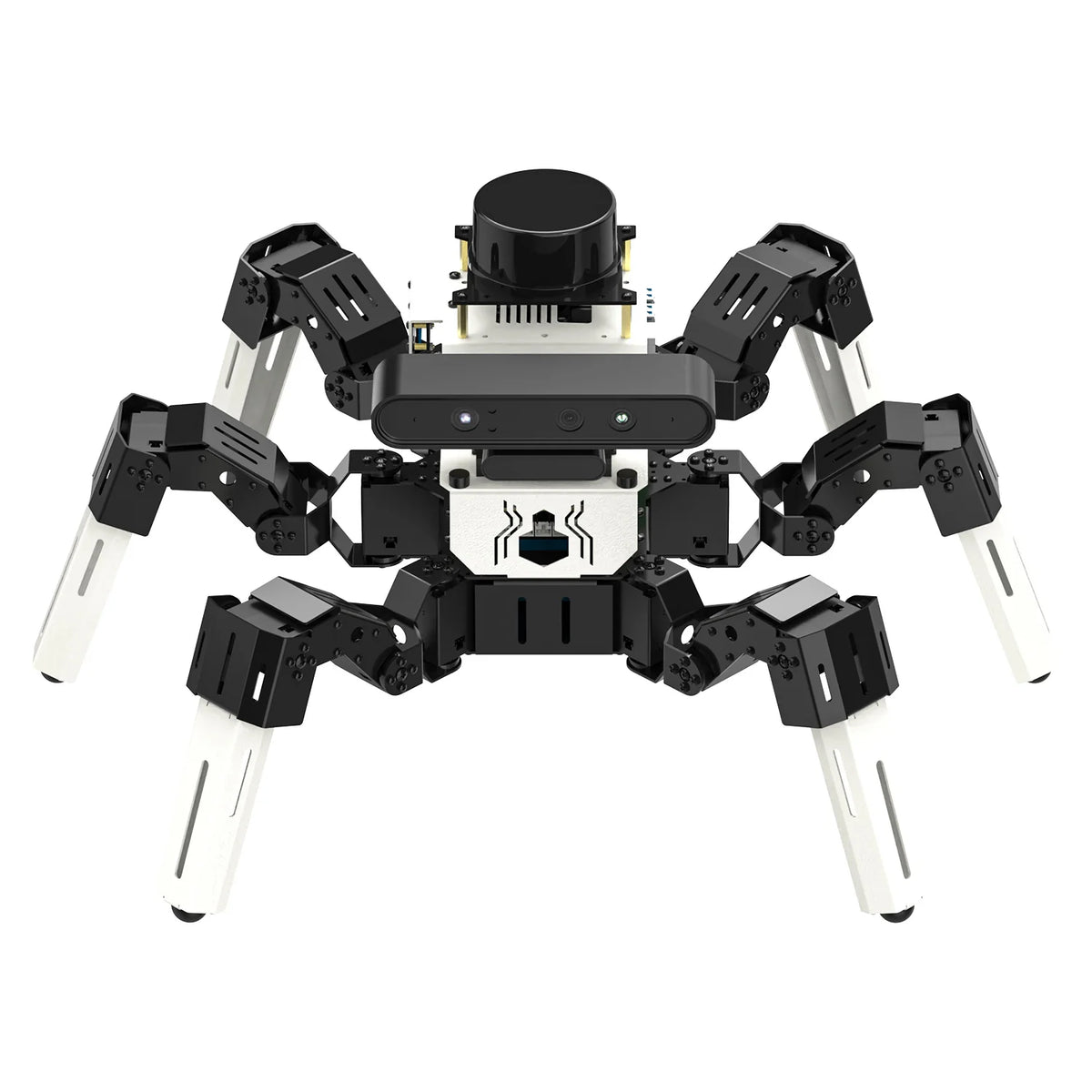 Yahboom 18DOF Muto RS AI Large Language Model Hexapod Robot ROS2 for Raspberry Pi 5 STEM Education Python Programming Robot