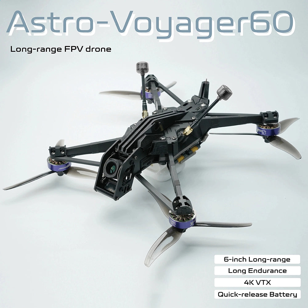 AstroRC Voyager Star-Rover60 6-Inch FPV Drone for Long Range Flying