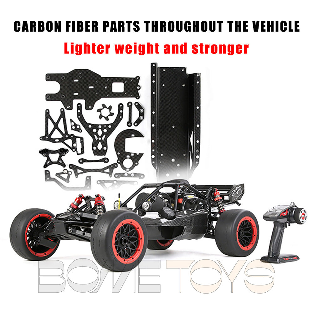 ROFUN BAHA 5B 360CF Full Carbon Fiber Version Gas RC Car 36CC 1/5 2.4G 2WD High Speed Race Track Off Road Car