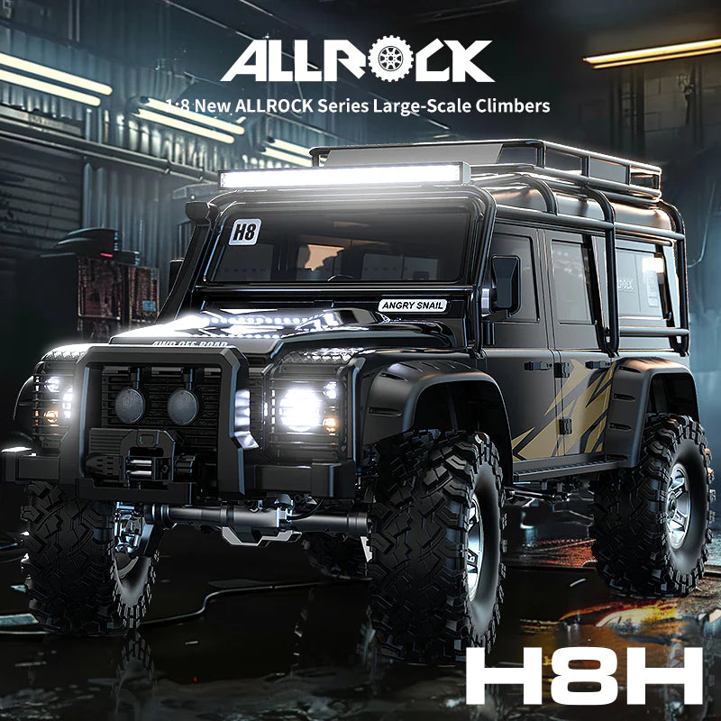 MJX Hyper Go H8H+ V2 RC Car Upgrade 1/8 2.4G Professional Crawler Off Road Vehicle With Front Rear Diff Lock
