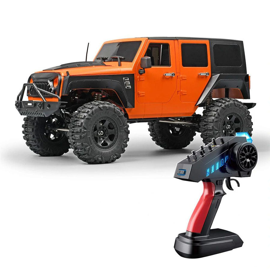 MNRC MN222 4WD RC Car 1/10 Rock Crawler Off-Road Climbing Truck Full Proportional RC Toys LED Light