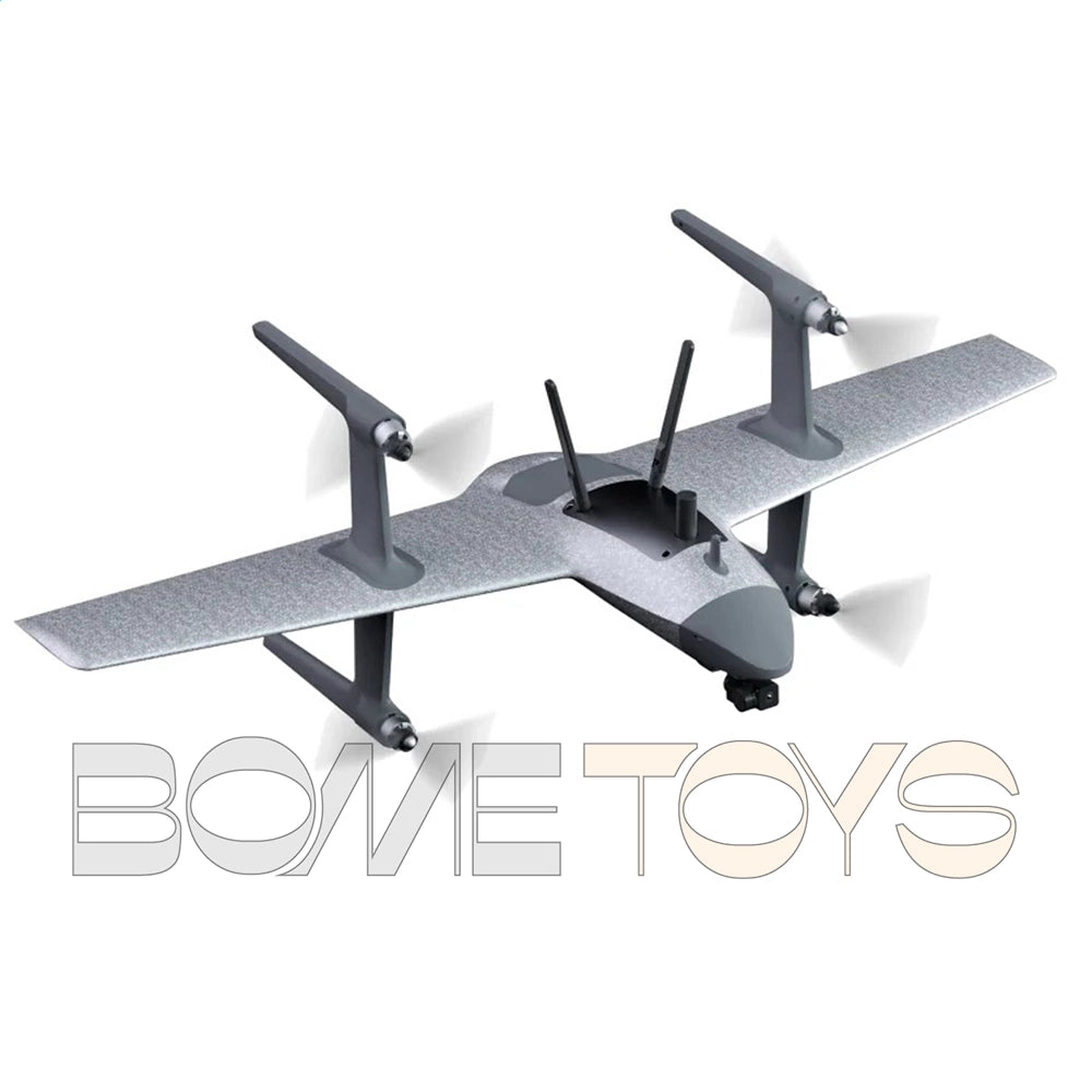 HEQUVA Swan Voyager K8-V2 VTOL Fixed Wing UAV 60 Min Flight Time 4K FPV RC Drone RTF