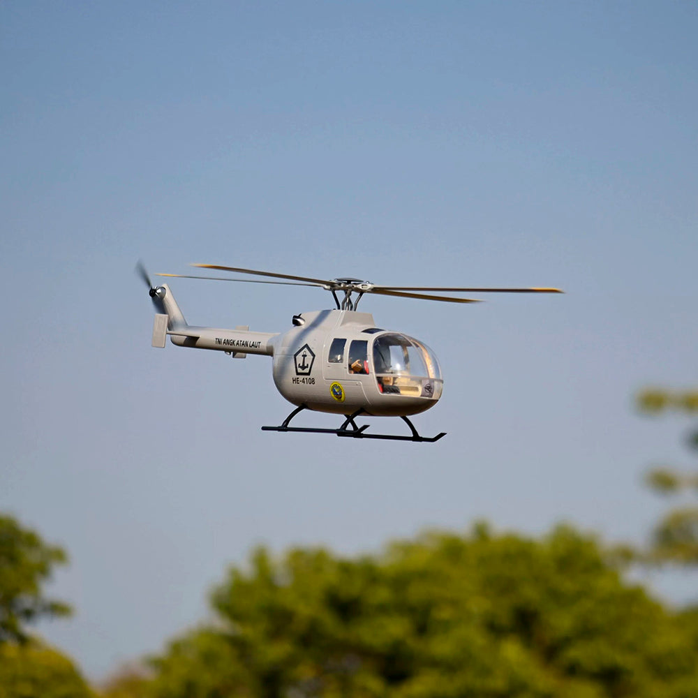 FLYWING BO-105 RC Helicopter 450L Class 6CH Brushless GPS Stabilized Altitude Hold RC Helicopter H1 Flight Controller