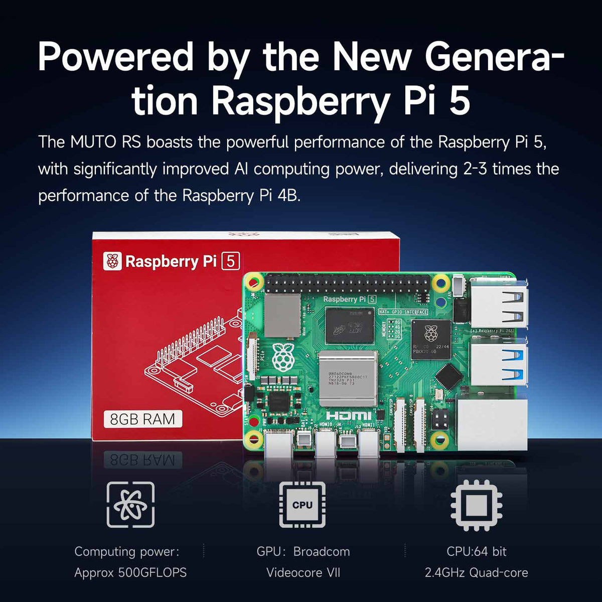 Yahboom 18DOF Muto RS AI Large Language Model Hexapod Robot ROS2 for Raspberry Pi 5 STEM Education Python Programming Robot