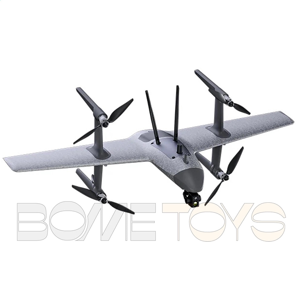 HEQUVA SWAN VOYAGER K8T-V2 VTOL Fixed Wing UAV 4K Thermal Imaging Drone AI Tracking Flight 15KM Video Transmission