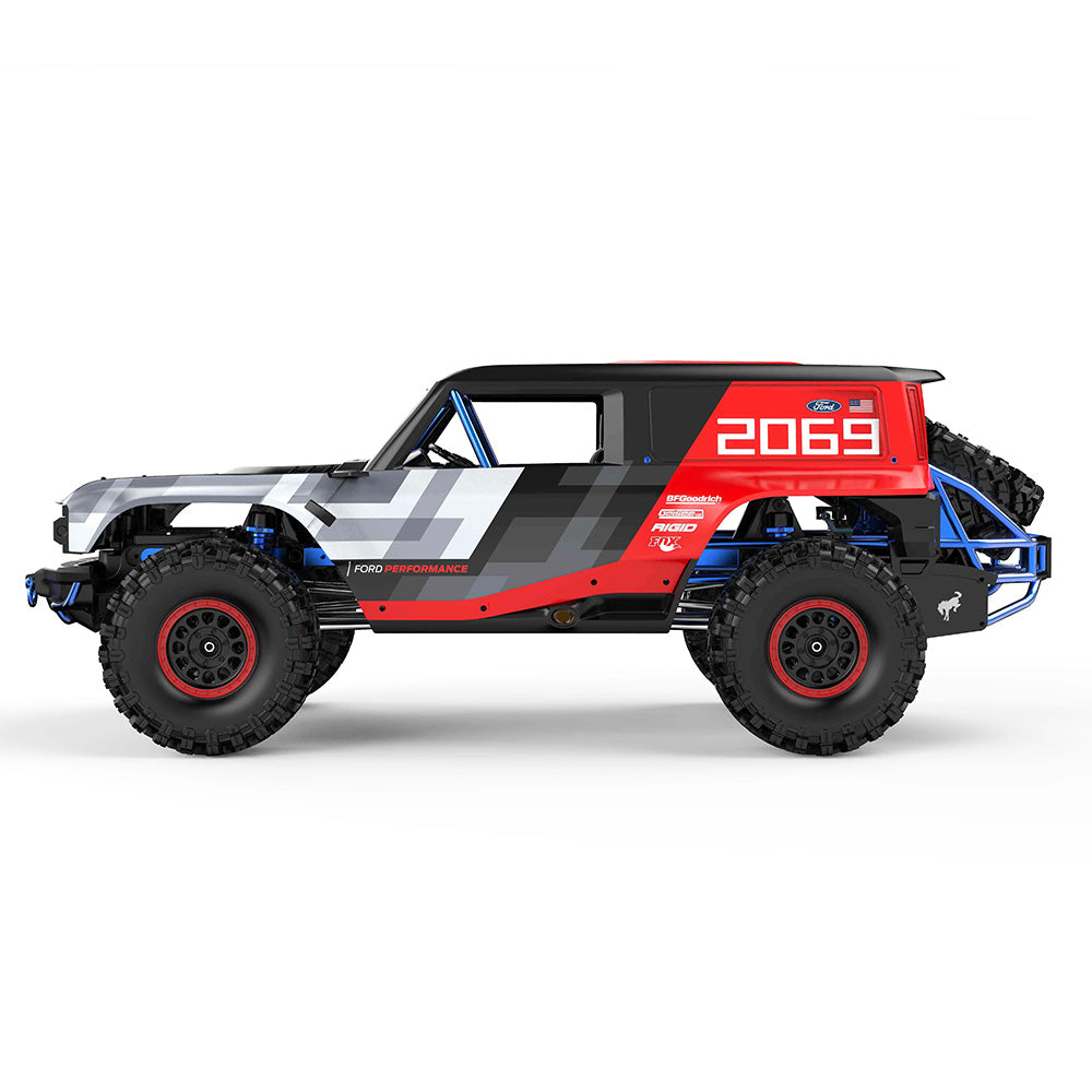 MJX Hyper Go H8P 1/8 RC Car Ford Bronco Baja 1000R Official Licensed RC Truck Model
