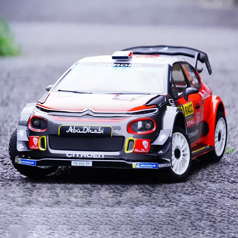 TRACTION HOBBY KM WRC C3 1/7 RC Car 4WD Drift Rally Racing Brushless 2.4GHz Off-road Model RTR