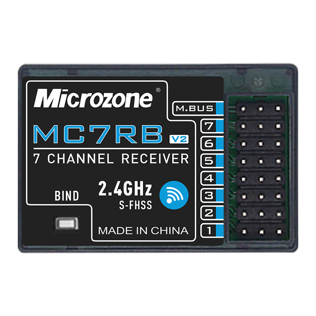 MicroZone MC6C Mini V2 2.4G 6CH Controller Transmitter MC7RB / MC6RE Receiver Radio System For RC Airplane Drone Multirotor Helicopter Boat