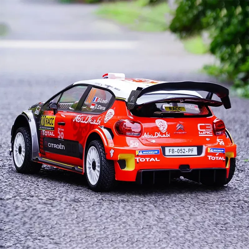 TRACTION HOBBY KM WRC C3 1/7 RC Car 4WD Drift Rally Racing Brushless 2.4GHz Off-road Model RTR