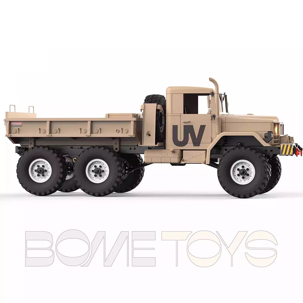 CROSSRC HC6 US M35 Military Truck 1/12 RC Car 6WD Off-Road Dual Speed Vehicle KIT/RTR