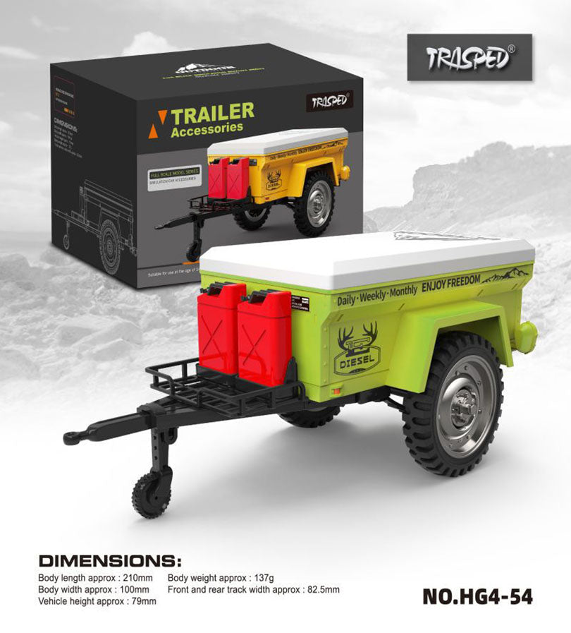 HG HG4-53 TRASPED SUZUKI JIMNY RC Car 1/16 3WD Rock Crawler LED Light Simulated Sound Off-Road Climbing Truck Full Proportional RC Toys