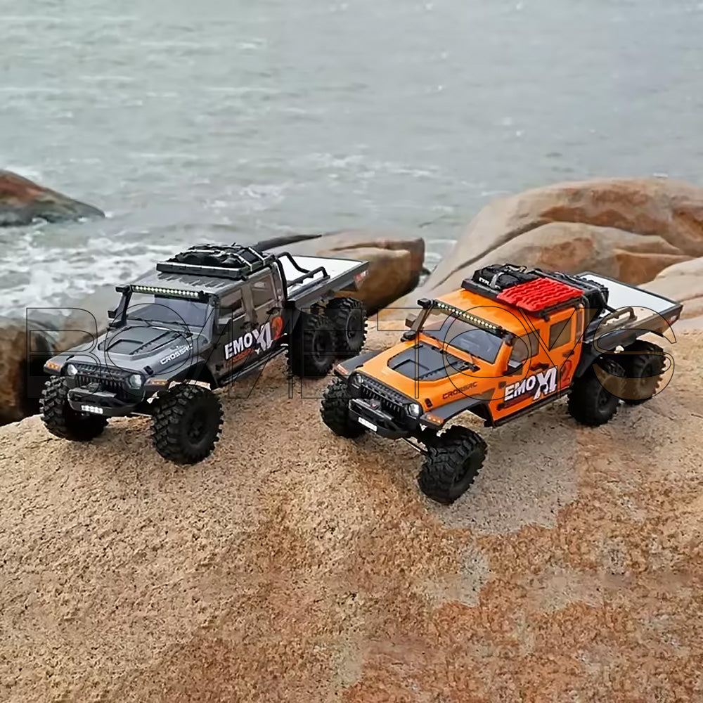 CROSSRC EMO XL2 Big Mustang 6x6 6WD RC Crawler Car 1/8 Differential Lock Off Road Climbing Vehicles