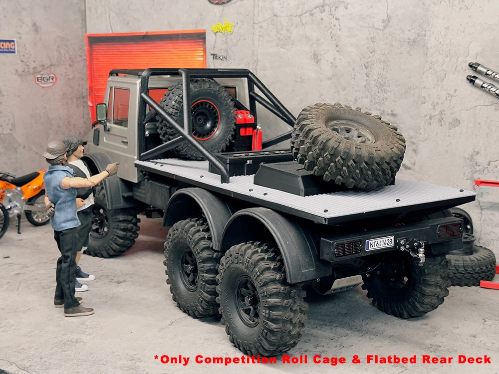 CROSSRC NT6 Competition Roll Cage & Flatbed Rear Deck