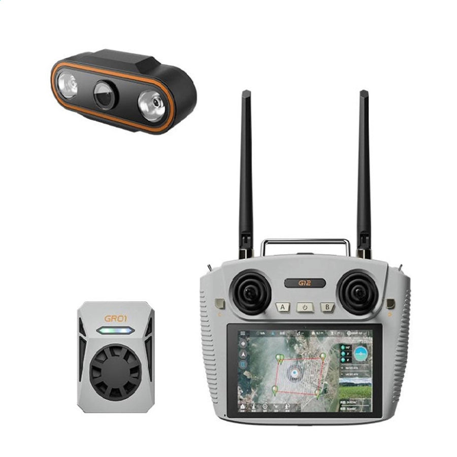 SKYDROID G12 Drone Remote Control 2.4GHz/5.8GHz Dual Band Switching 20KM High-Definition Image Transmission