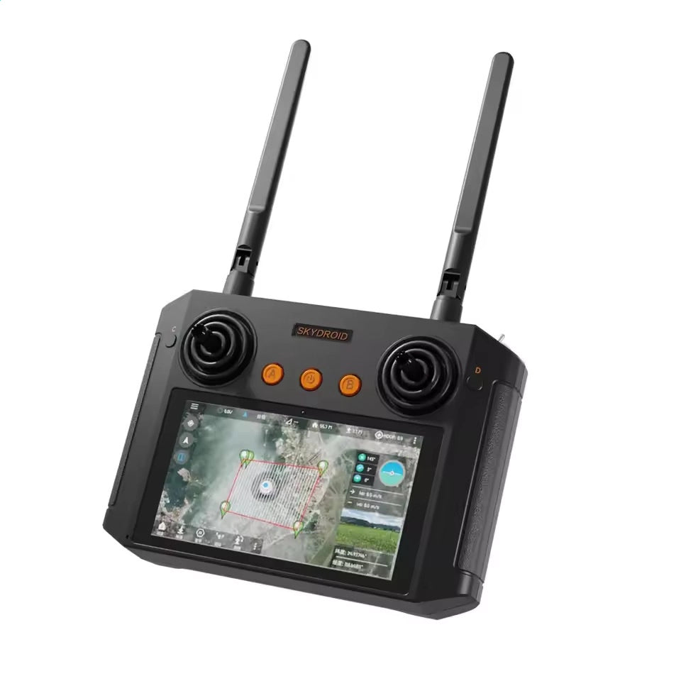 Skydroid H12 Pro Smart Drone Controller | 10KM HD Video Transmission, 3-Axis Camera & FPV UAV Control System