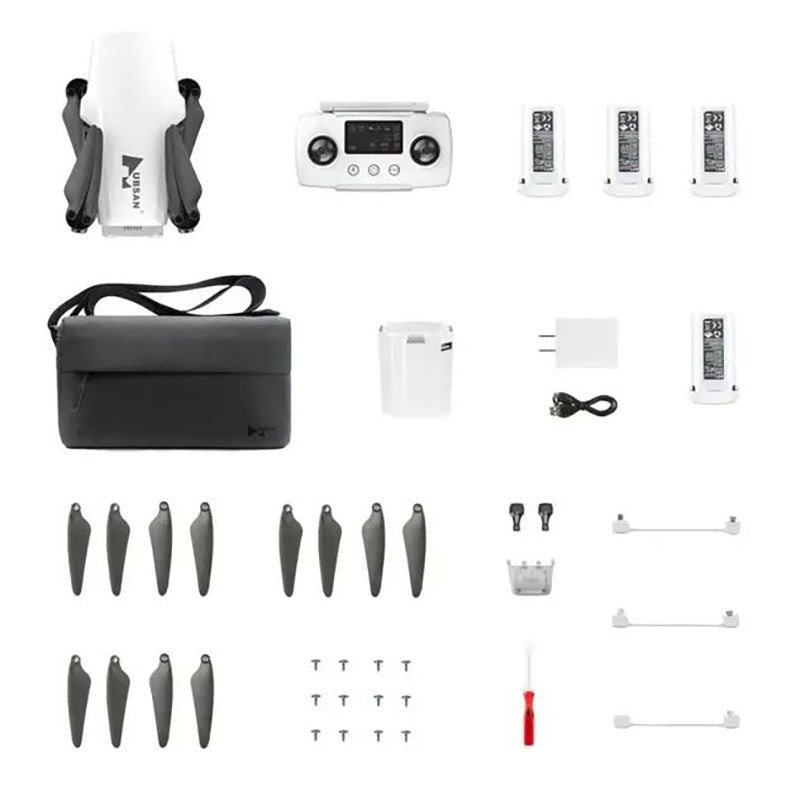 Hubsan MINI 4K Drone 9KM 3-Axis Gimbal Professional aerial photography Quadcopter