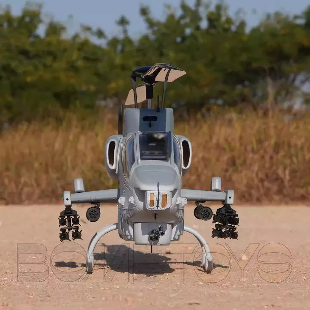 ROBAN 470 AH-1 Cobra Scale Helicopter GPS Stabilized Missile/LED Light 2-Blade RC Helicopter PNP/RTF Version
