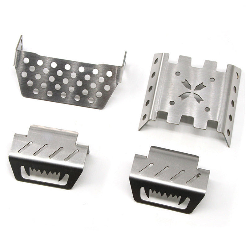 YIKONG RC Car Chassis Armor Front Guard Rear Guard Set for YK4102 4103 4082 1/8 1/10
