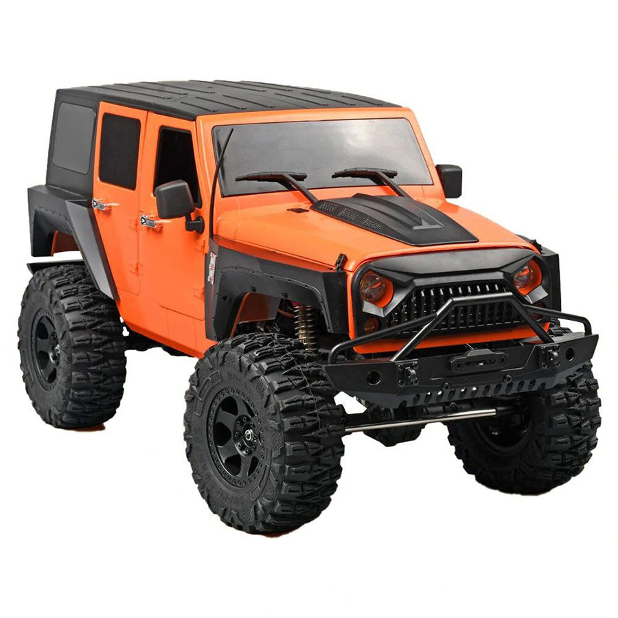 MNRC MN222 4WD RC Car 1/10 Rock Crawler Off-Road Climbing Truck Full Proportional RC Toys LED Light