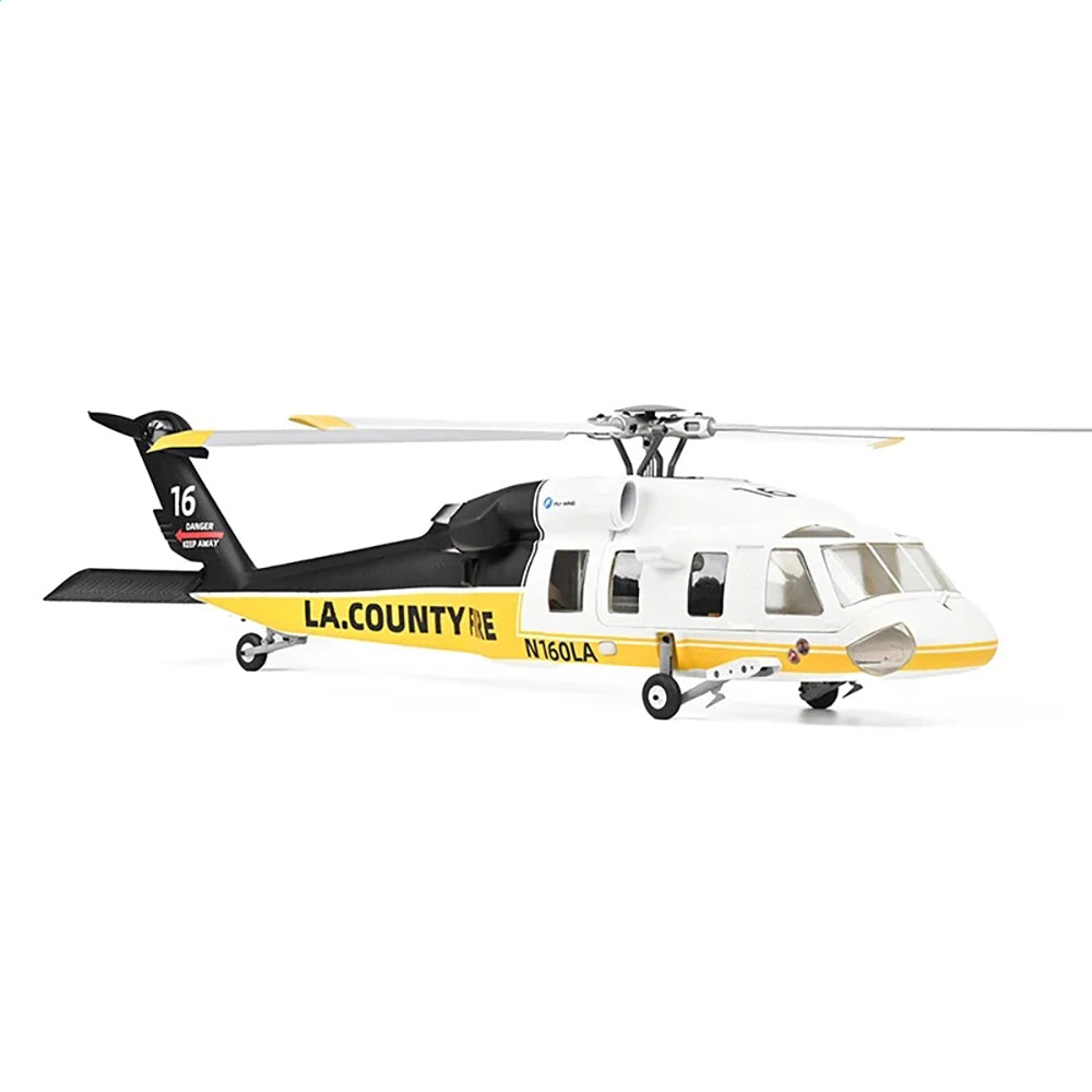 FLYWING UH-60L Firehawk 470L Scale Black Hawk 4-Blade ACE Flight Controller GPS RTF RC Helicopter