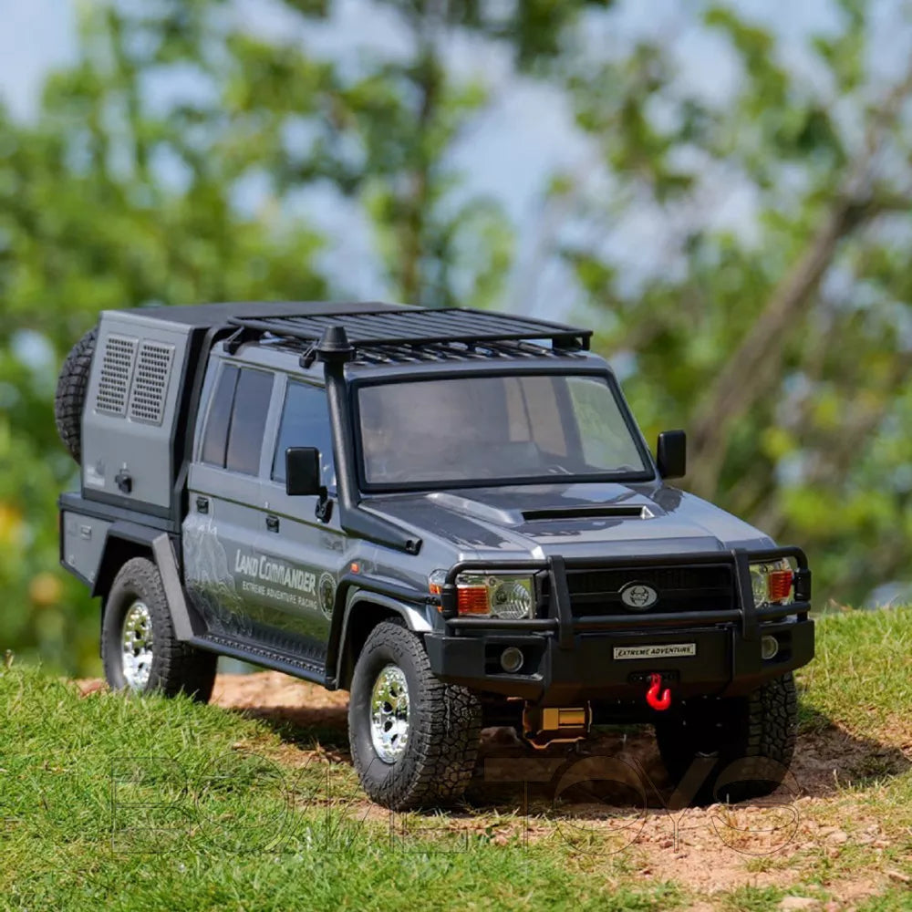 RGT EX86160 LC79 Land Commander 4WD RC Car 1/10 2.4G Rock Crawler Off-Road Climbing Truck with LED Lights Set