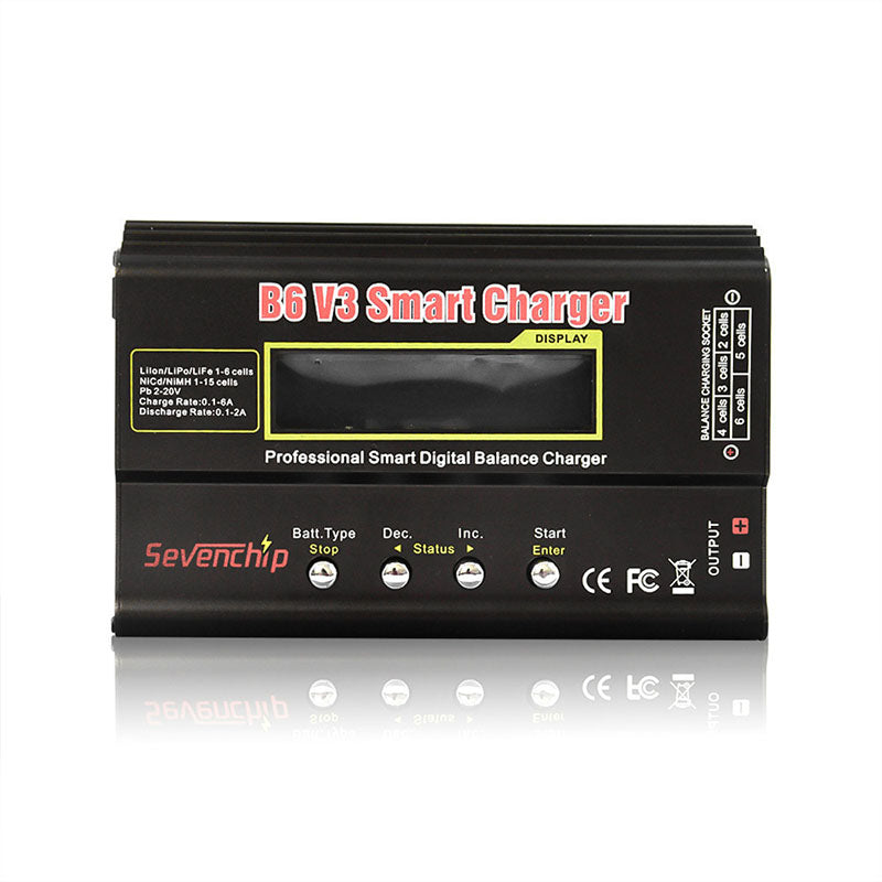 IMAX B6 V3 80W Multi-functio Lipo Balance Charger/Discharger With 12V 5A AC Adapter For RC Lipo LiHV LiIon LiFe NiCd NiMH PB