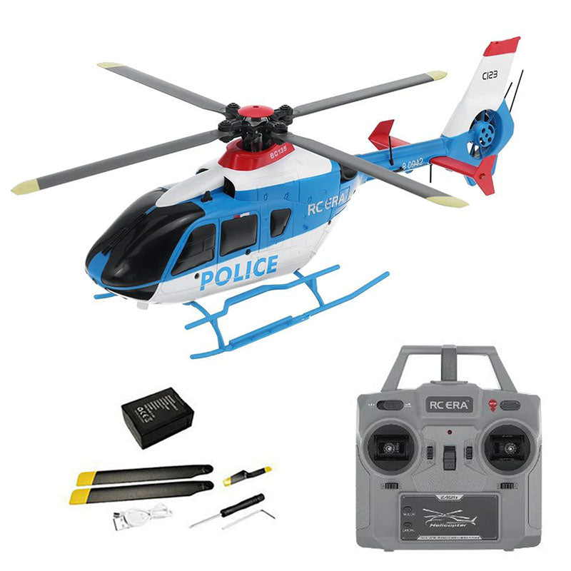 RCEAR C123 EC135 6-Axis Gyro true ducted RC Helicopter | bometoys