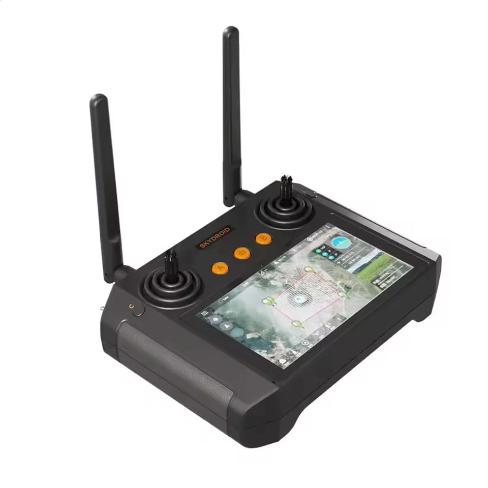 Skydroid H12 Pro Smart Drone Controller | 10KM HD Video Transmission, 3-Axis Camera & FPV UAV Control System