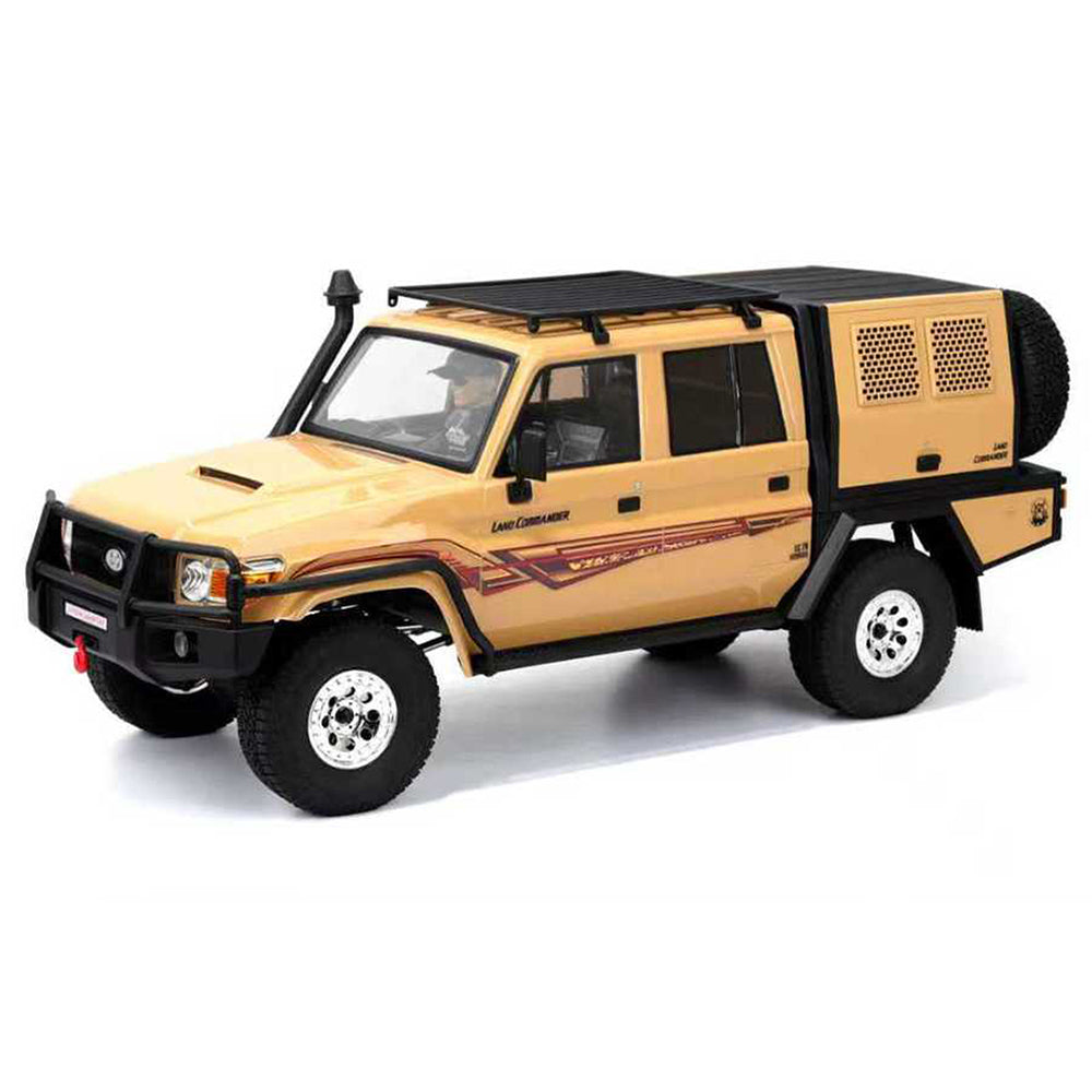 RGT EX86160 LC79 Land Commander 4WD RC Car 1/10 2.4G Rock Crawler Off-Road Climbing Truck with LED Lights Set