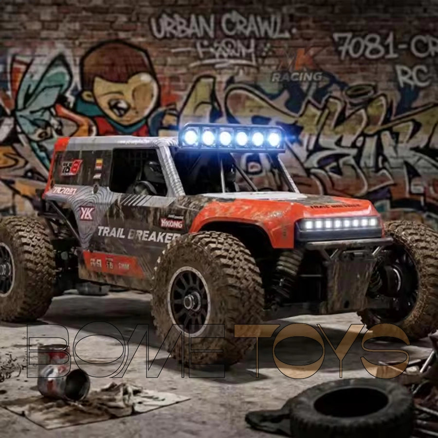 YIKONG YK708 TB8 1/8 4X4 RC Car Brushless 4WD High-Speed Off-Road Desert Buggy Truck