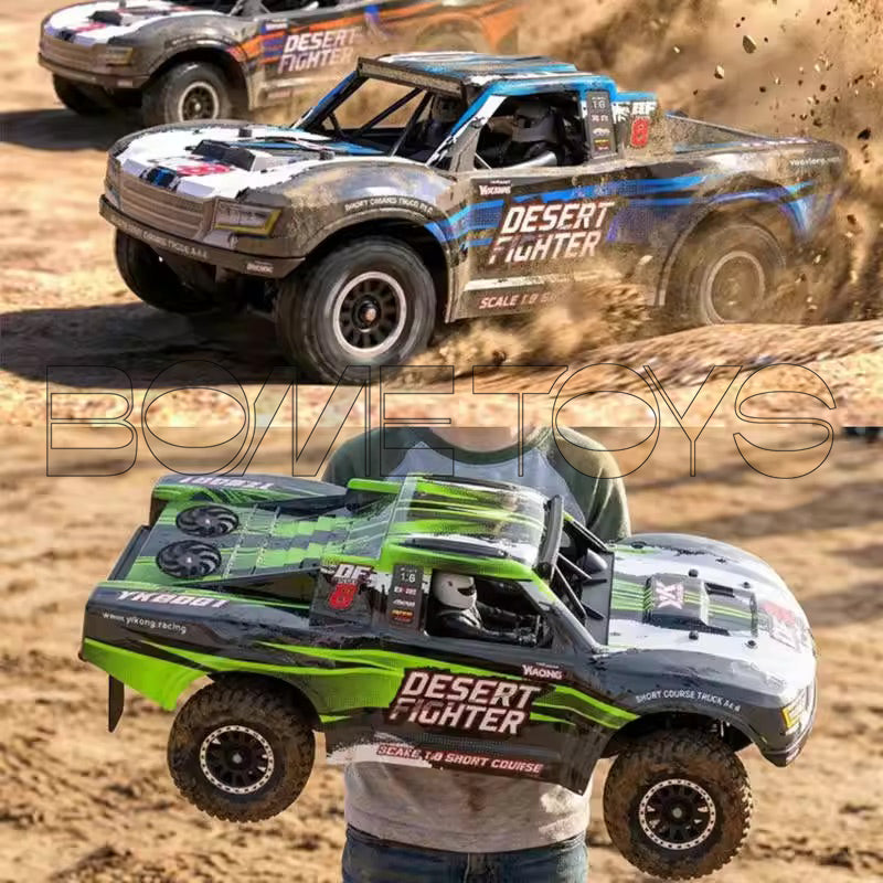 YIKONG YK8081 DF8 1/8 4X4 RC Car Brushless 4WD Short Course Truck