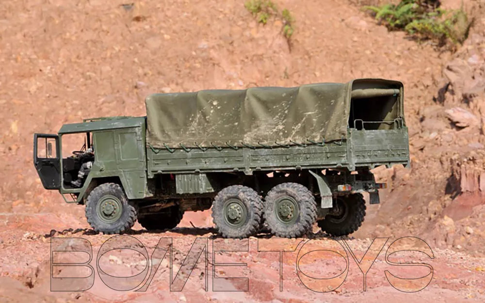 CROSSRC MC6 6WD 1/12 RC Car Scale Military Transport Climbing Car Off-road Model Toy KIT/RTR