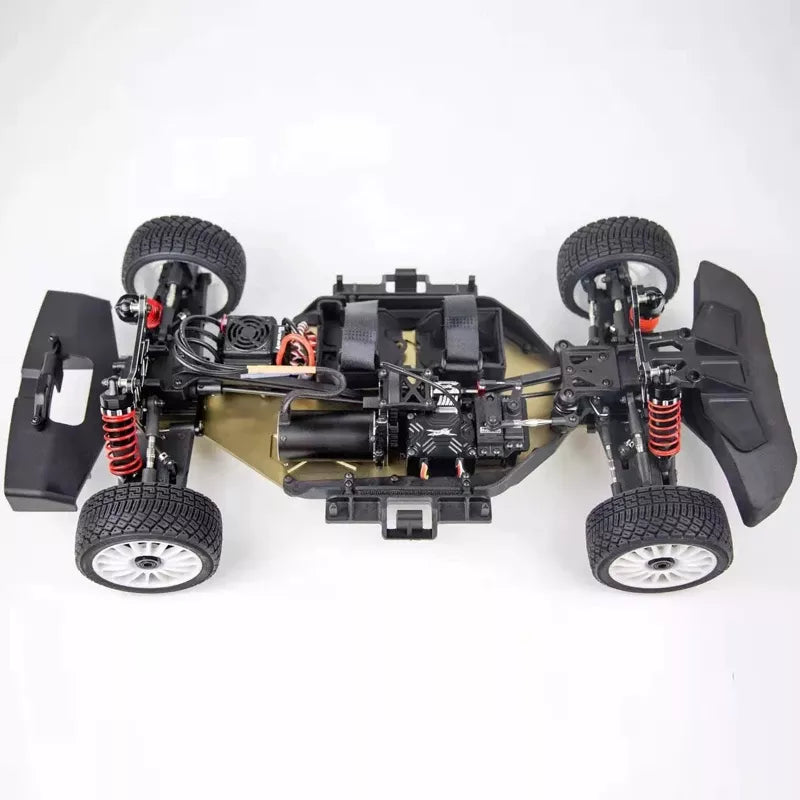 TRACTION HOBBY KM WRC C3 1/7 RC Car 4WD Drift Rally Racing Brushless 2.4GHz Off-road Model RTR
