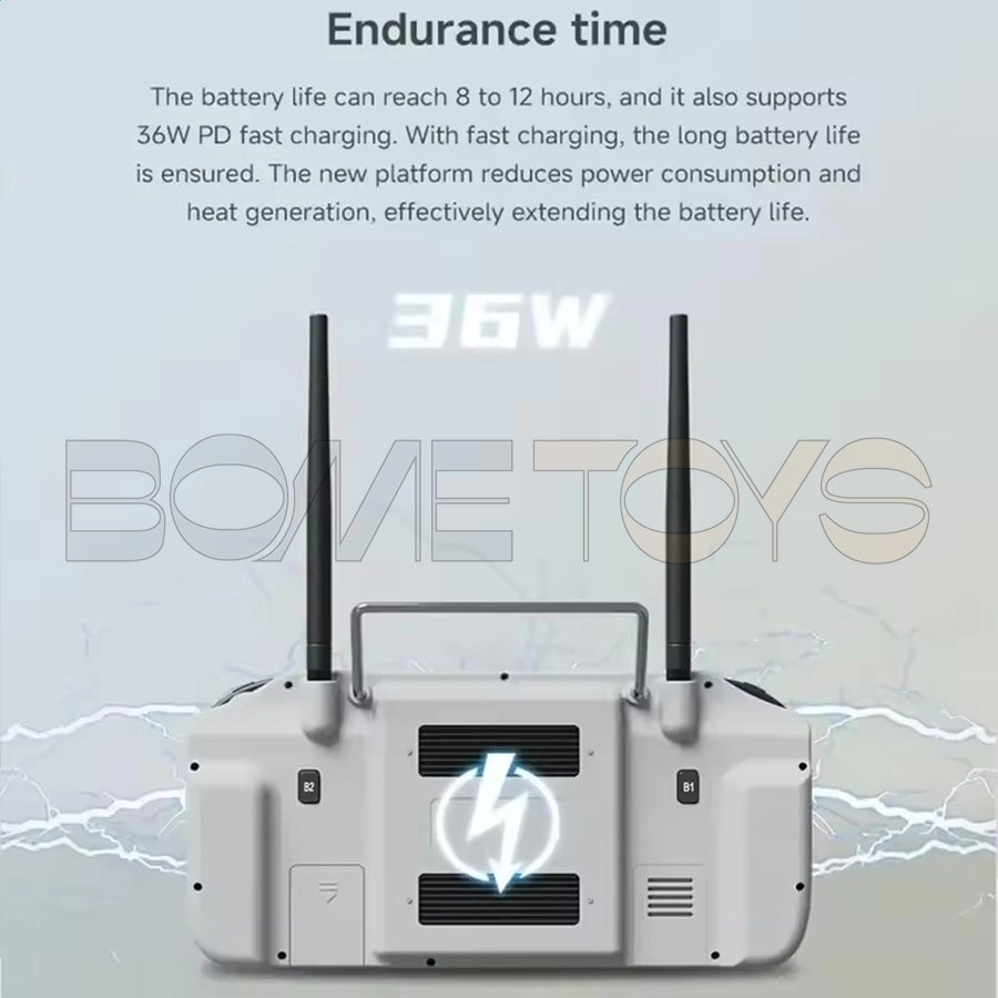Skydroid G20 30KM Long Range Smart Drone Controller with Android 13 Dual-Band 2.4G/5.8G Transmission and 7” HD Screen