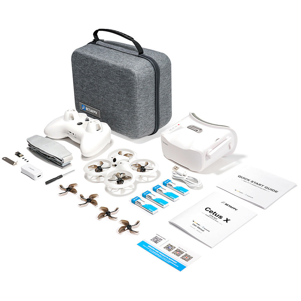 BETAFPV Cetus X FPV Kit Quadcopter Brushless FPV Drone ELRS 2.4G / Frsky FC Indoor Racing Quadcopter