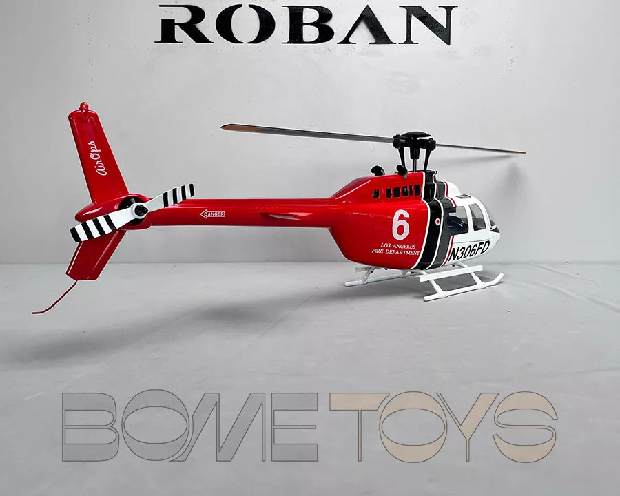 ROBAN Bell-206 450 RC Helicopter 2.4G 11CH GPS Stabilized Scale Flybarless PNP/RTF With X1 Flight Controller