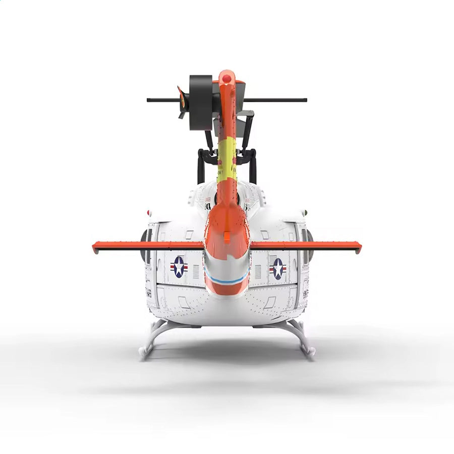 YUXIANG F07H Huey UH-1D RC Helicopter NAVY Rescue Scale GPS Optical Flow Positioning Intelligent Altitude Hold Helicopter