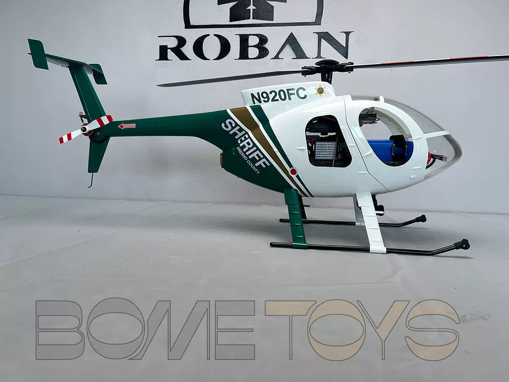 ROBAN 470 MD-500E Bird Helicopter GPS X2 Flight Control System LED Lighting System PNP/RTF Version RC Helicopter
