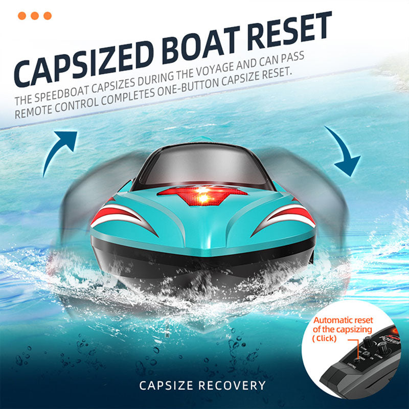 RC Boat HJ816 PRO Brushless 2 In 1 Racing Fishing Boat Trawler 55km/h High Speed RC Speedboat LED Outdoor Toys